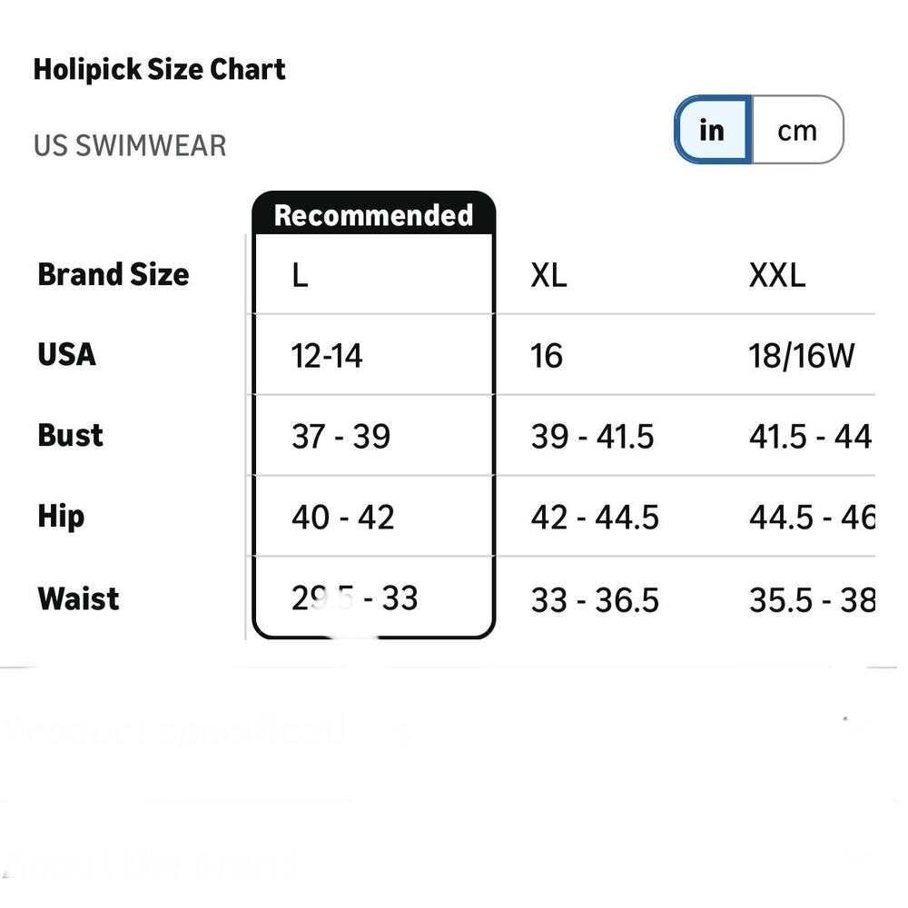 Holipick Women Blouson Tankini Swimsuit L 2 Piece Boy Shorts Tummy Control Black - Picture 8 of 8